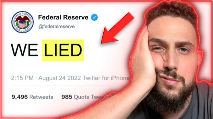 THE MOST SHOCKING DATA REVEALS THE FED HAS BEEN DECEIVING US!!!