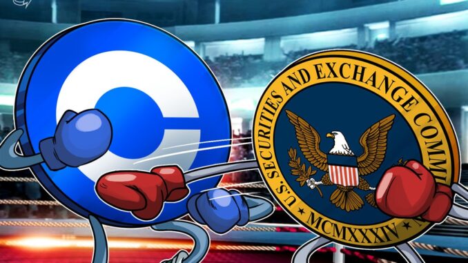 SEC faces accusations of contradiction in Coinbase rulemaking dispute