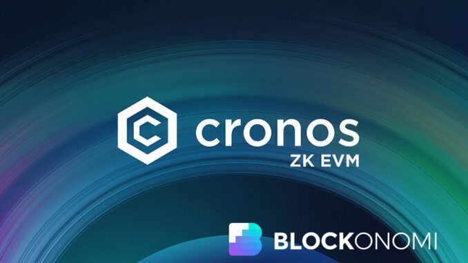 Cronos zkEVM Launches Alpha Mainnet With Native Ethereum Bridge