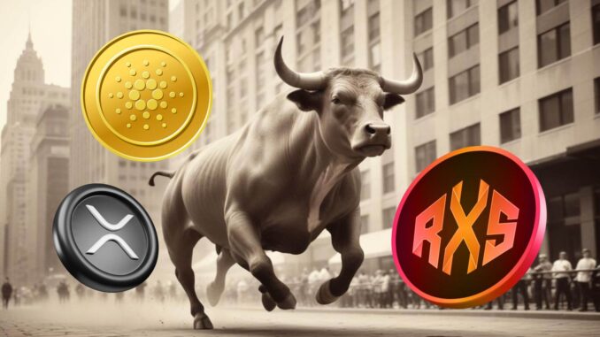 Ripple (XRP) and Cardano (ADA) investors see this token as the next big bull run play