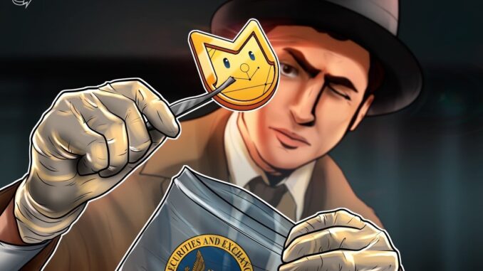 SEC says memecoins aren’t securities, but fraud will still be policed